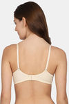 PrivateLifes Padded Non Wired Medium Coverage T-Shirt Bra - Beige — thumbnail 2