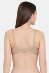 Clovia Single Layered Non Wired Full Coverage T-Shirt Bra - Beige — thumbnail 4