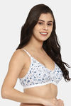 Clovia Single Layered Non Wired Full Coverage T-Shirt Bra - White — thumbnail 2