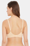 Clovia Double Layered Non Wired Full Coverage T-Shirt Bra - Beige — thumbnail 4