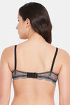 Clovia Padded Non Wired Full Coverage T-Shirt Bra - Black — thumbnail 5