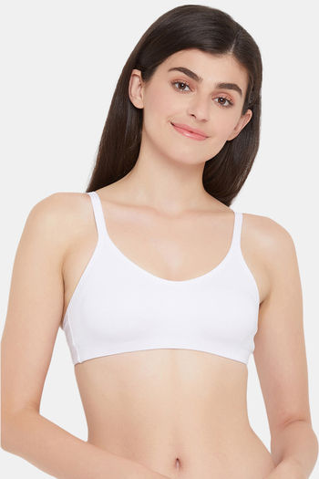 Buy Zivame Double Layered Wire Free Sports Bra - Grey at Rs.210