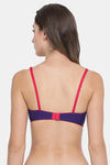 Clovia Single Layered Non Wired Medium Coverage T-Shirt Bra - Purple — thumbnail 4