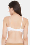 Clovia Padded Non Wired Medium Coverage T-Shirt Bra - White — thumbnail 4