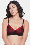 Clovia Padded Non Wired Full Coverage T-Shirt Bra - Black — thumbnail 1