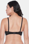 Clovia Padded Non Wired Full Coverage T-Shirt Bra - Black — thumbnail 4