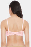 Clovia Padded Non Wired Full Coverage T-Shirt Bra - Pink — thumbnail 4