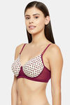 Clovia Padded Non Wired Full Coverage T-Shirt Bra - Beige — thumbnail 3
