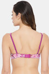Clovia Double Layered Non Wired Full Coverage T-Shirt Bra - Pink — thumbnail 4