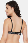 Clovia Padded Non Wired Full Coverage T-Shirt Bra - Black — thumbnail 4