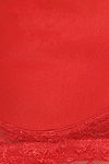 Clovia Lightly Padded Non Wired Full Coverage T-Shirt Bra - Red — thumbnail 5