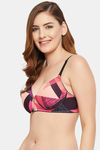 Clovia Padded Non Wired Full Coverage T-Shirt Bra - Multicolor — thumbnail 3