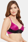 Clovia Padded Wired Medium Coverage Push Up Bra - Purple — thumbnail 2