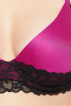 Clovia Padded Wired Medium Coverage Push Up Bra - Purple — thumbnail 7