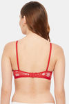 Clovia Double layered Non Wired Medium Coverage T-Shirt Bra - Orange — thumbnail 4