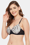Clovia Padded Non Wired Full Coverage T-Shirt Bra - White — thumbnail 3