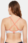 Clovia Padded Non Wired Full Coverage T-Shirt Bra - White — thumbnail 5
