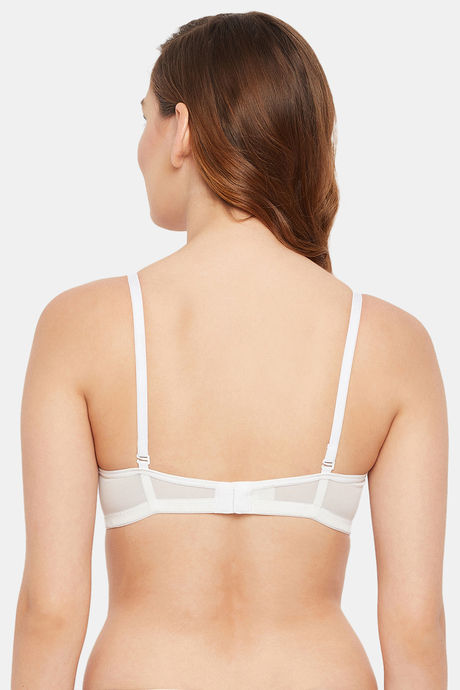 Clovia Padded Non Wired Full Coverage T-Shirt Bra - White — image 4