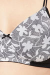 Clovia Padded Non Wired Full Coverage T-Shirt Bra - Black — thumbnail 7
