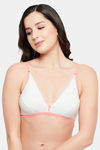 Clovia Single Layered Non Wired Medium Coverage T-Shirt Bra - Grey — thumbnail 1