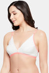 Clovia Single Layered Non Wired Medium Coverage T-Shirt Bra - Grey — thumbnail 3