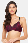 Clovia Lightly Lined Non Wired Full Coverage T-Shirt Bra - Navy Blue — thumbnail 2