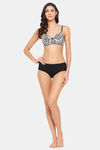 Clovia Lightly Lined Non Wired Full Coverage T-Shirt Bra - White — thumbnail 6