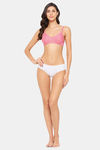 Clovia Double Layered Non Wired Full Coverage T-Shirt Bra - Peach — thumbnail 6