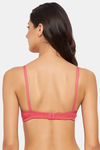 Clovia Double Layered Non Wired Full Coverage T-Shirt Bra - Peach — thumbnail 5