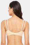 Clovia Double Layered Non Wired Full Coverage T-Shirt Bra - Beige — thumbnail 5