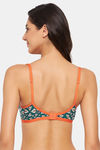 Clovia Double Layered Non Wired Medium Coverage T-Shirt Bra - Green — thumbnail 4