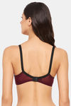 Clovia Padded Wired Medium Coverage Push-Up Bra - Black — thumbnail 4