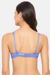 Clovia Lightly Lined Non Wired Full Coverage T-Shirt Bra - Lavender — thumbnail 4