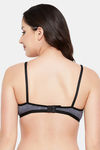 Clovia Single Layered Non Wired Medium Coverage T-Shirt Bra - Grey — thumbnail 4