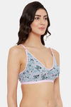 Clovia Double Layered Non Wired Full Coverage Basic Bra - Pink — thumbnail 3