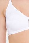 Clovia Double Layered Non Wired Full Coverage T-Shirt Bra - White — thumbnail 5