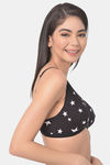 Clovia Double Layered Non Wired Basic Bra - Black — thumbnail 2