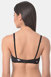 Clovia Double Layered Non Wired Basic Bra - Black — thumbnail 4
