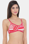 Clovia Double Layered Non Wired Full Coverage Basic Bra - Pink — thumbnail 2