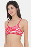 Clovia Double Layered Non Wired Full Coverage Basic Bra - Pink — thumbnail 3