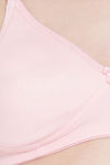 Clovia Lightly Padded Non Wired Full Coverage T-Shirt Bra - Pink — thumbnail 5