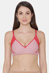 Clovia Double Layered Non Wired Medium Coverage Basic Bra - Pink — thumbnail 1