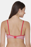 Clovia Double Layered Non Wired Medium Coverage Basic Bra - Pink — thumbnail 4