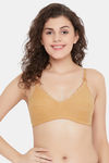 Clovia Double Layered Non Wired Full Coverage Maternity / Nursing Bra - Beige — thumbnail 1