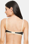 Clovia Double Layered Non Wired Medium Coverage Bra - Black — thumbnail 4
