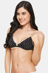 Clovia Double Layered Non Wired Medium Coverage Bra - Black — thumbnail 6