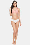 Clovia Lightly Padded Non Wired Medium Coverage T-Shirt Bra - Peach — thumbnail 5