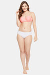 Clovia Lightly Padded Regular Wired Medium Coverage T-Shirt Bra - Peach — thumbnail 5