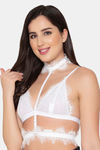 Clovia Single Layered Regular Wired Medium Coverage T-Shirt Bra - White — thumbnail 3