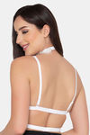 Clovia Single Layered Regular Wired Medium Coverage T-Shirt Bra - White — thumbnail 4